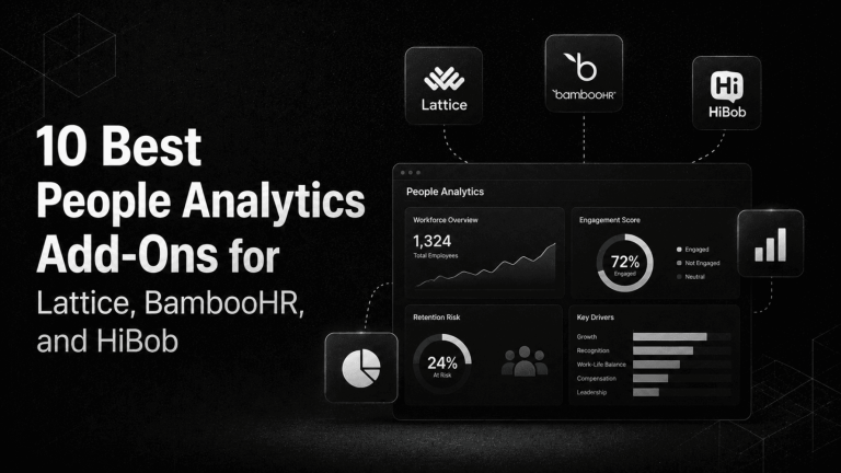 10 Best People Analytics Add Ons for Lattice BambooHR and HiBob