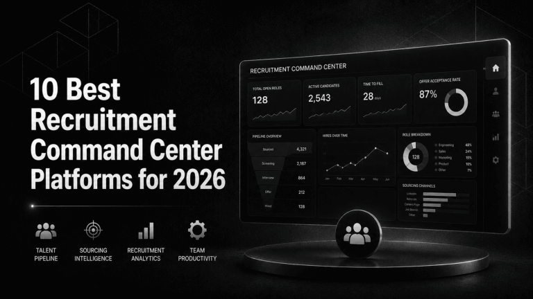 10 Best Recruitment Command Center Platforms for 2026