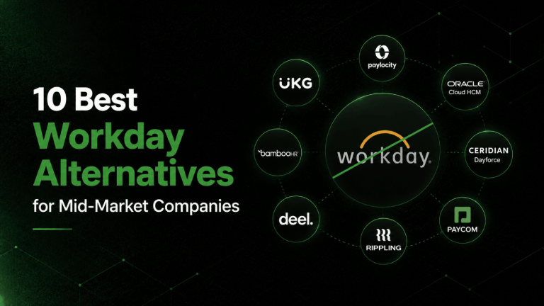 10 Best Workday Alternatives for Mid Market Companies