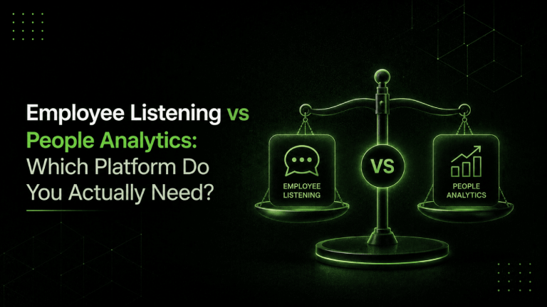 Employee Listening vs People Analytics Which Platform Do You Actually Need