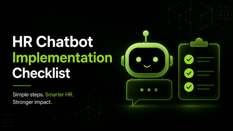 HR Chatbot Implementation Checklist for Enterprise Teams