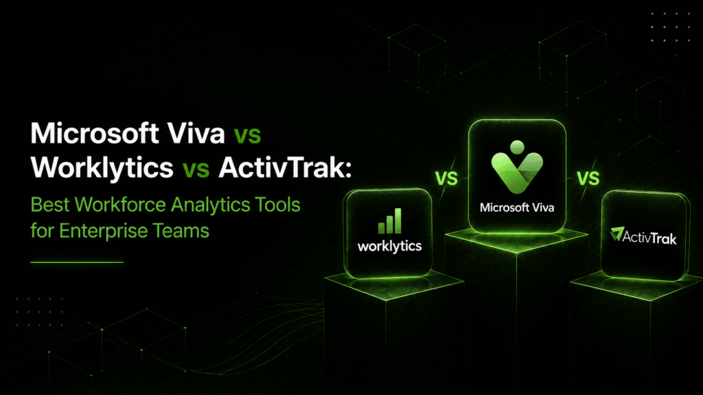 Microsoft Viva vs Worklytics vs ActivTrak Best Workforce Analytics Tools for Enterprise Teams