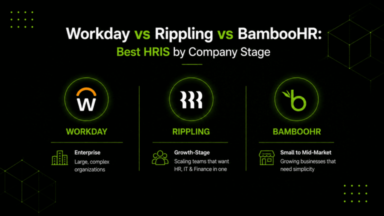 Workday vs Rippling vs BambooHR Best HRIS by Company Stage