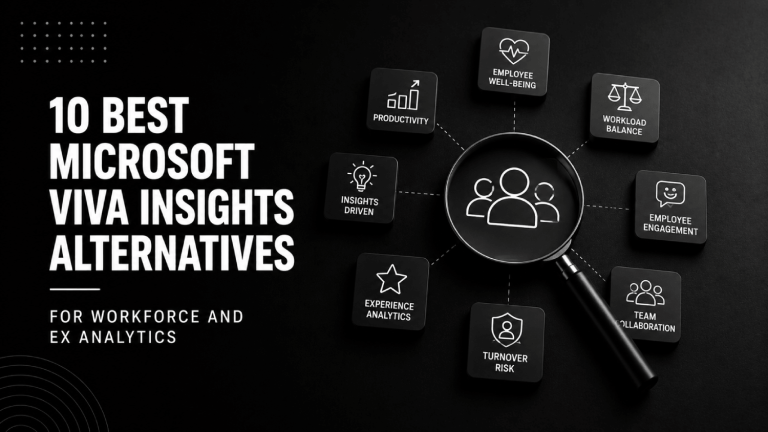 10 Best Microsoft Viva Insights Alternatives for Workforce and EX Analytics