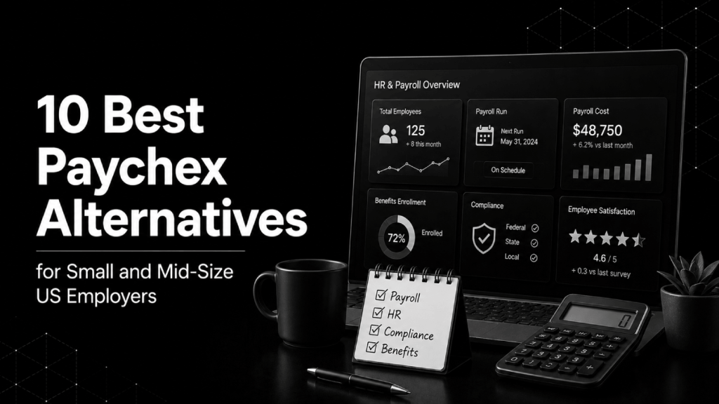 10 Best Paychex Alternatives for Small and Mid Size US Employers