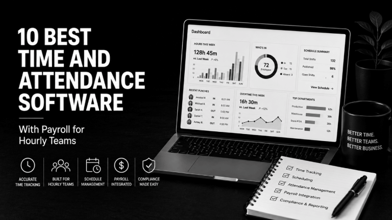 10 Best Time and Attendance Software With Payroll for Hourly Teams