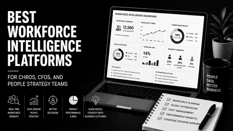 Best Workforce Intelligence Platforms for CHROs CFOs and People Strategy Teams
