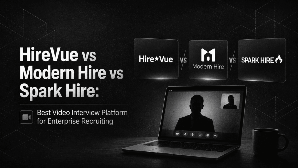HireVue vs Modern Hire vs Spark Hire Best Video Interview Platform for Enterprise Recruiting