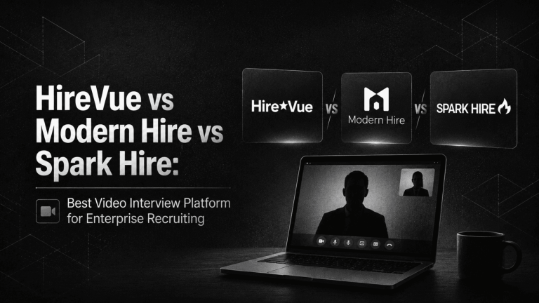 HireVue vs Modern Hire vs Spark Hire Best Video Interview Platform for Enterprise Recruiting