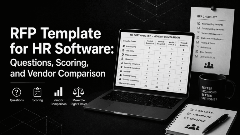 RFP Template for HR Software Questions Scoring and Vendor Comparison
