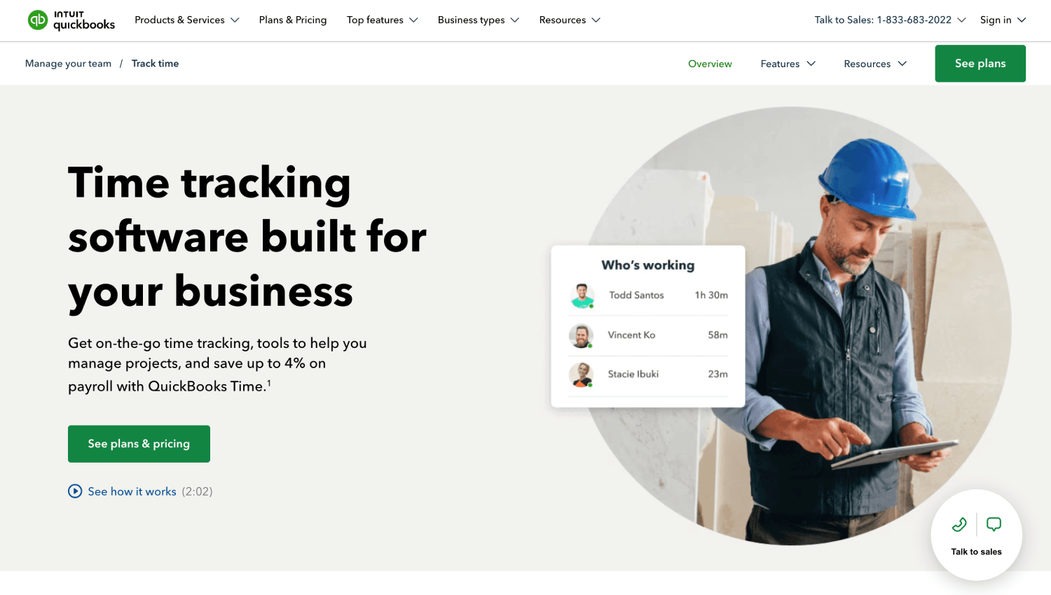 quickbook time