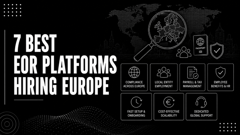 7 Best EOR Platforms Hiring Europe