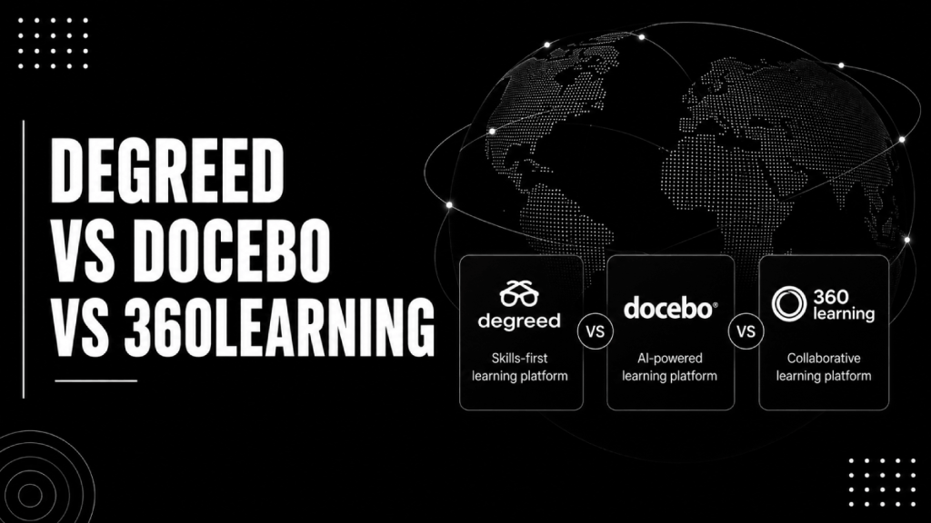 Degreed vs Docebo vs 360learning