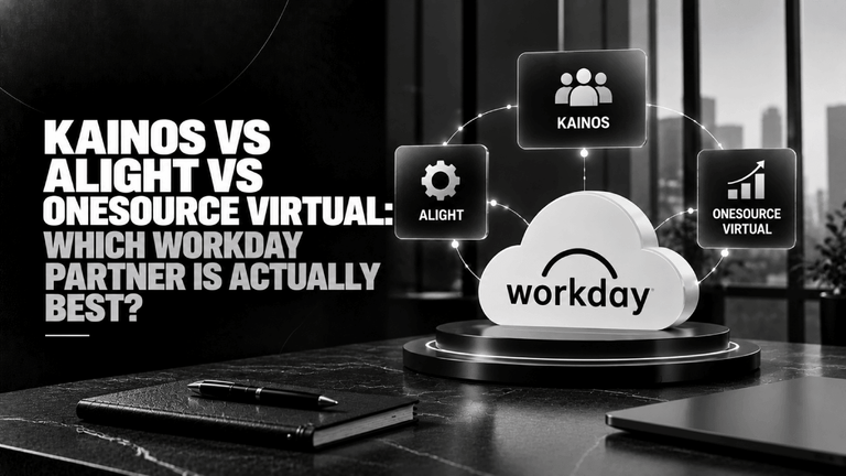Kainos vs Alight vs OneSource Virtual Which Workday Partner Is Actually Best