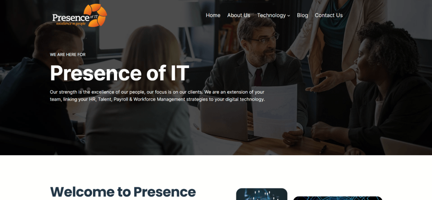Presence of IT AU