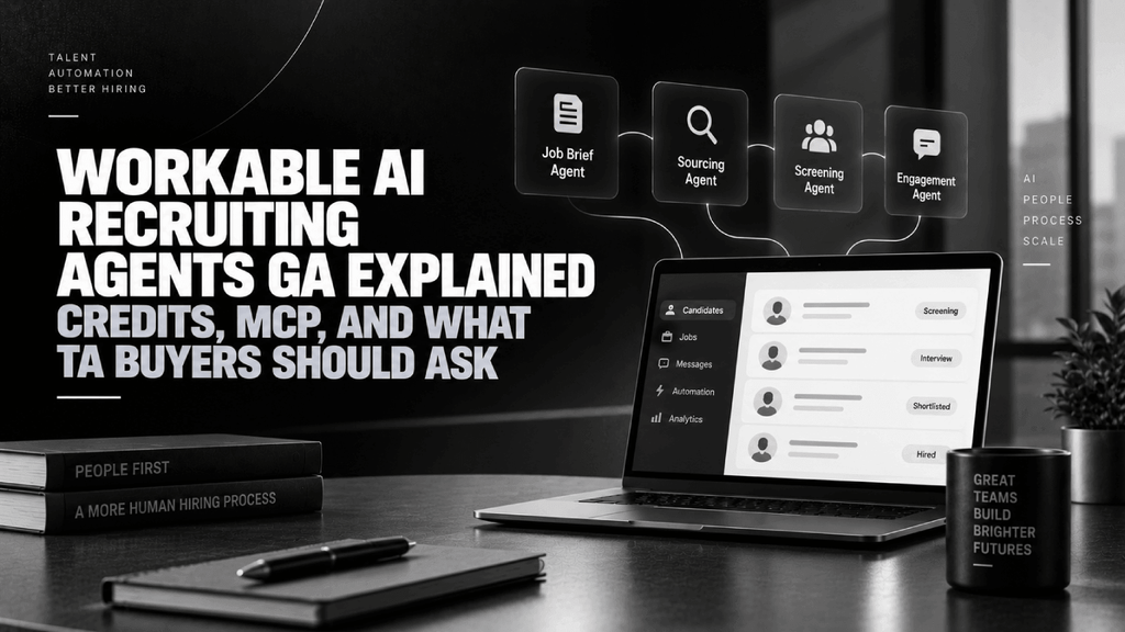Workable AI Recruiting Agents GA Explained Credits MCP and What TA Buyers Should Ask