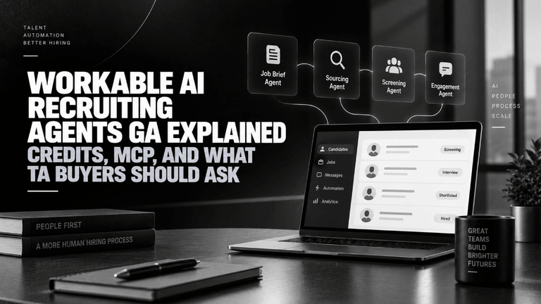Workable AI Recruiting Agents GA Explained Credits MCP and What TA Buyers Should Ask