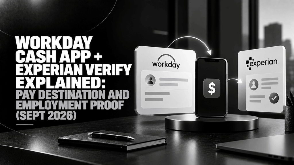 Workday Cash App Experian Verify Explained Pay Destination and Employment Proof Sept 2026
