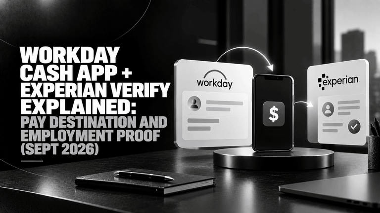 Workday Cash App Experian Verify Explained Pay Destination and Employment Proof Sept 2026