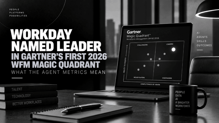 Workday Named Leader in Gartners First 2026 WFM Magic Quadrant What the Agent Metrics Mean