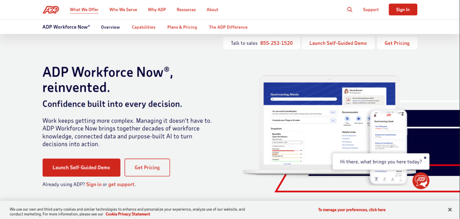 ADP Workforce Now