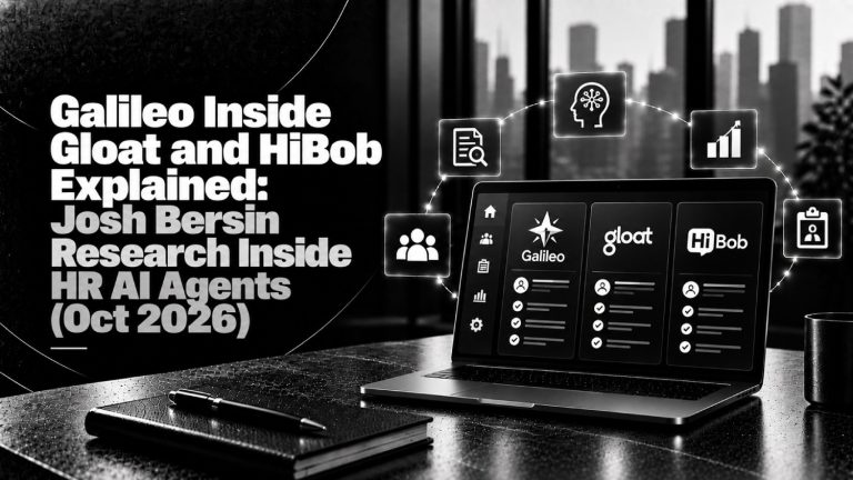 Galileo Inside Gloat and HiBob Explained Josh Bersin Research Inside HR AI Agents Oct 2026