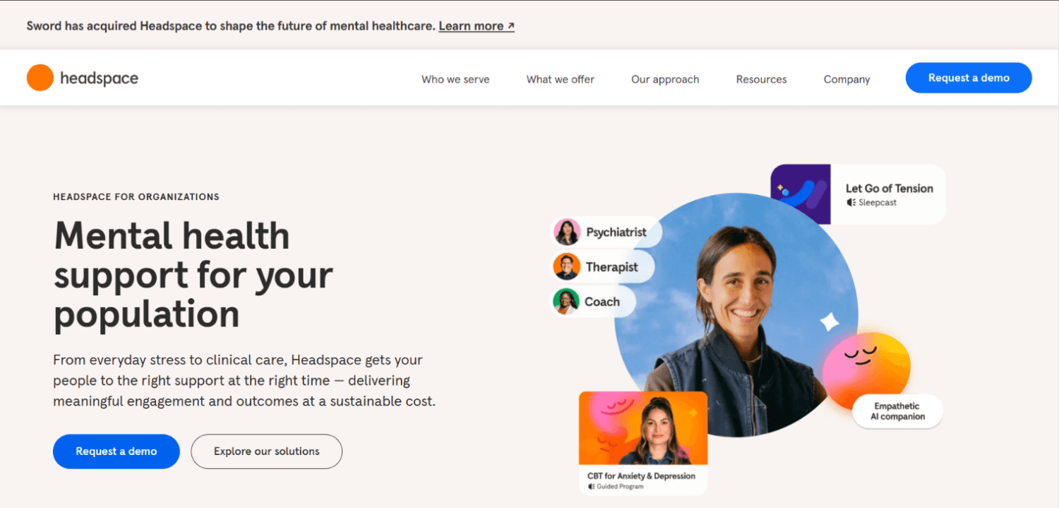 Headspace for Work