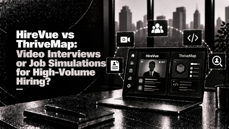 HireVue vs ThriveMap Video Interviews or Job Simulations for High Volume Hiring