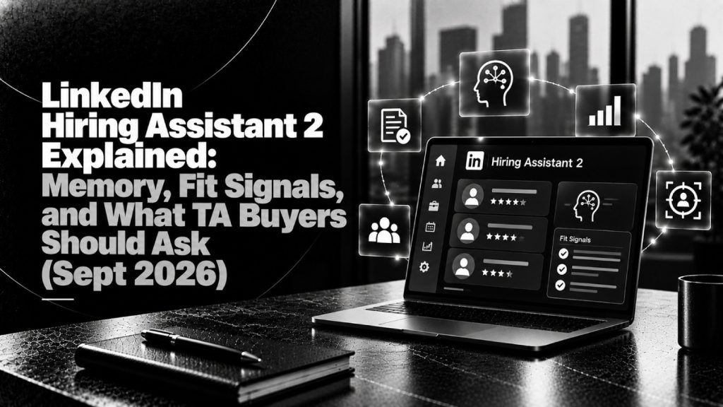 LinkedIn Hiring Assistant 2 Explained Memory Fit Signals and What TA Buyers Should Ask Sept 2026