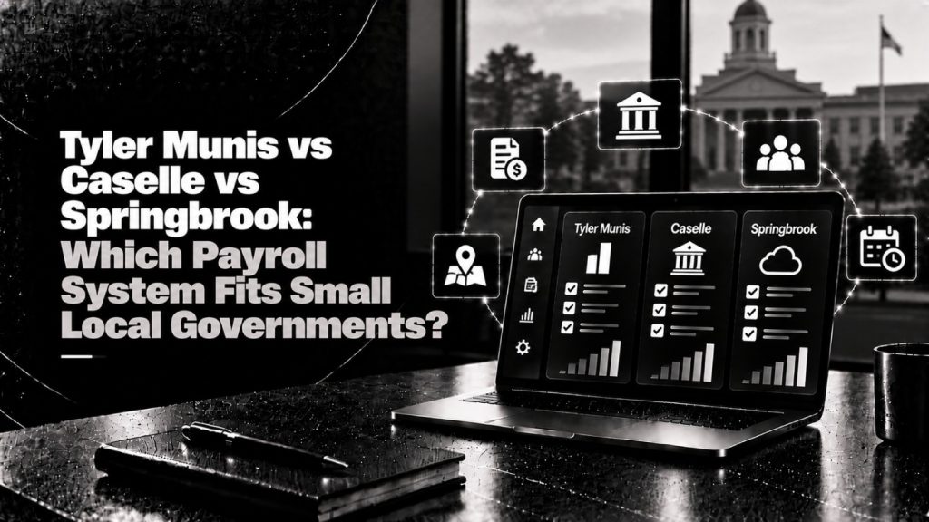 Tyler Munis vs Caselle vs Springbrook Which Payroll System Fits Small Local Governments