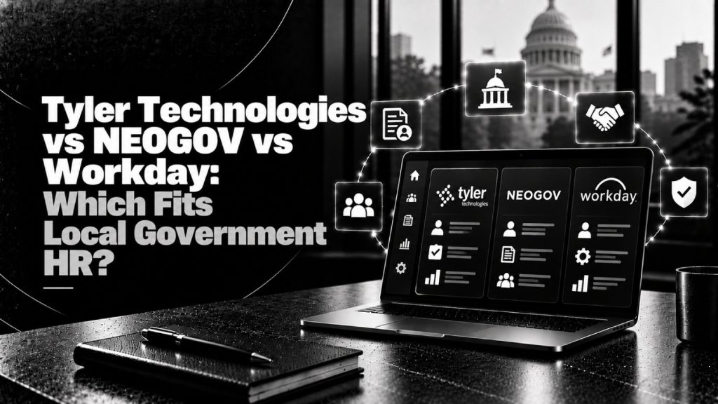 Tyler Technologies vs NEOGOV vs Workday Which Fits Local Government HR