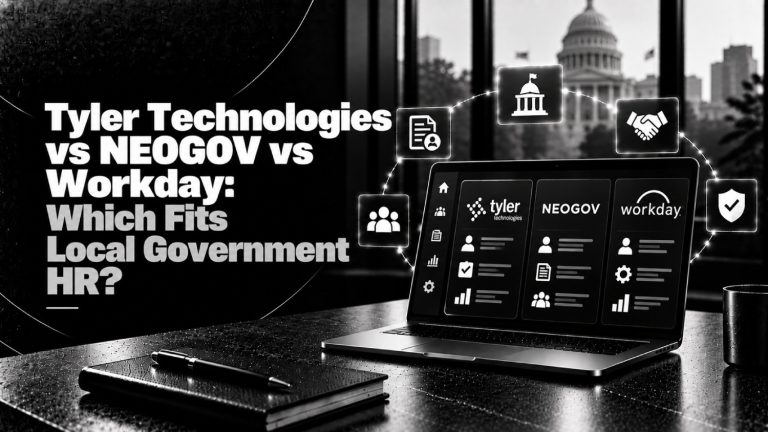 Tyler Technologies vs NEOGOV vs Workday Which Fits Local Government HR