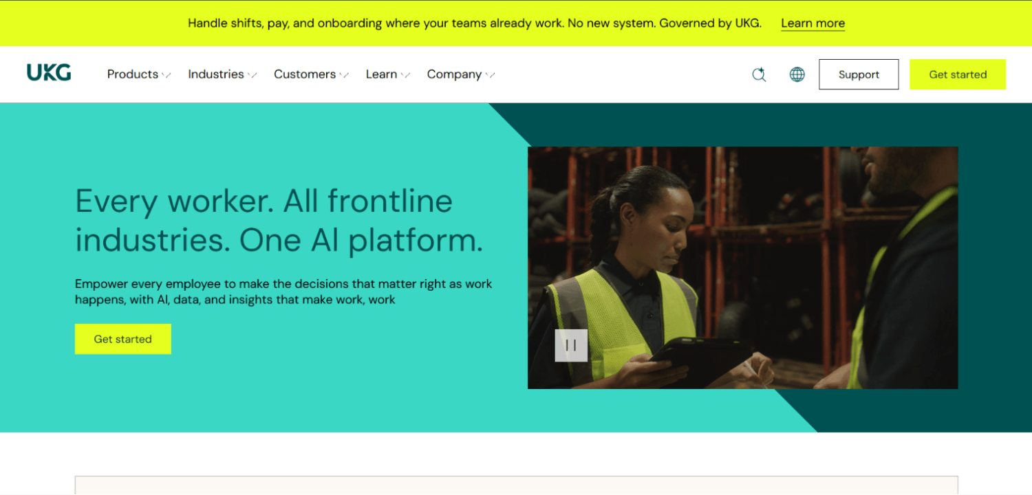 UKG Kronos Workforce Management