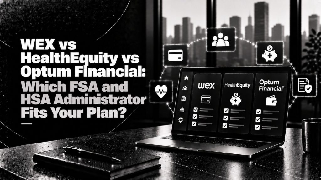 WEX vs HealthEquity vs Optum Financial Which FSA and HSA Administrator Fits Your Plan