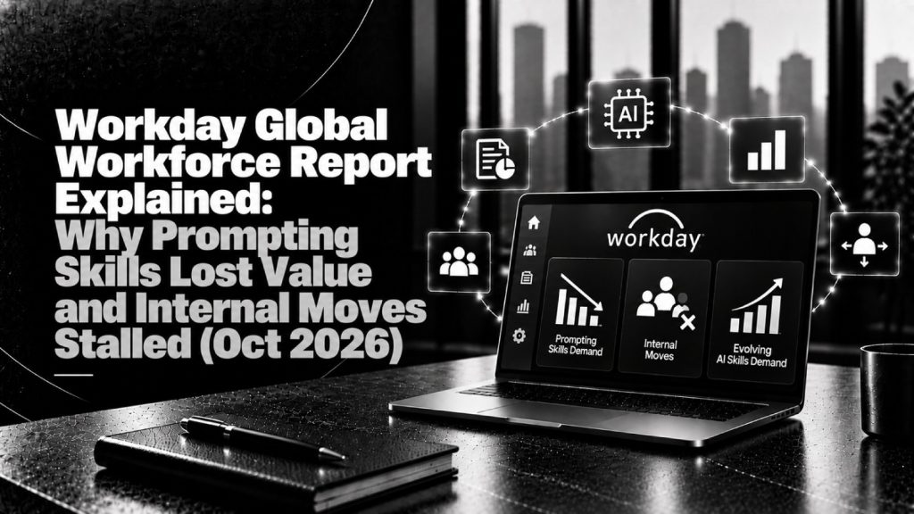 Workday Global Workforce Report Explained Why Prompting Skills Lost Value and Internal Moves Stalled Oct 2026